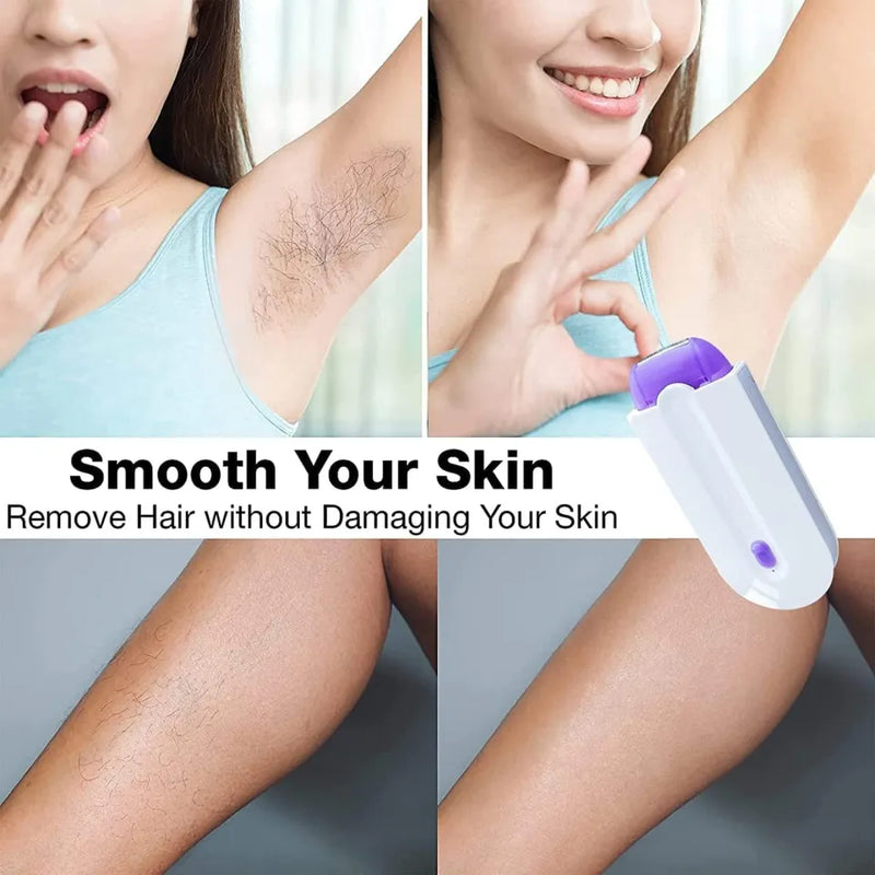 2 In 1 Finishing Touch Hair Removal Trimmer