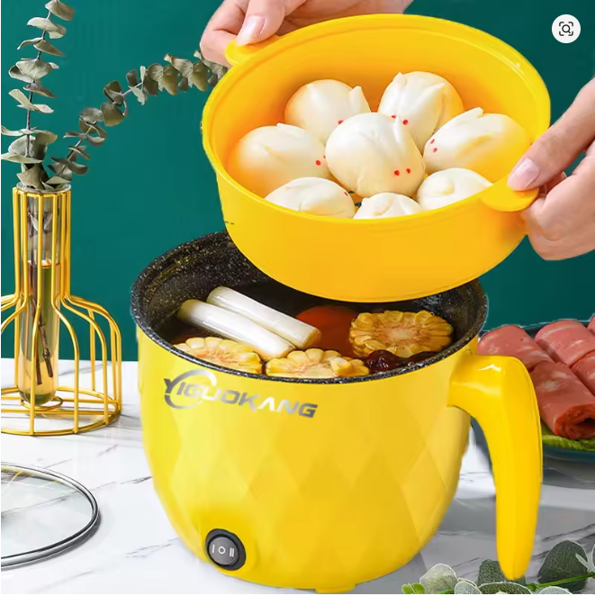 Multifunctional Electric 1.8L Mini Cooker – ১ থেকে ২ জনের রান্নার জন্য আদর্শ.